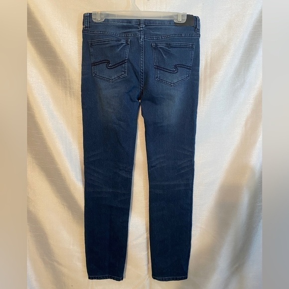 Silver Jeans Co. Nathan Skinny Jeans Dark Wash Boys  16 - Picture 10 of 12